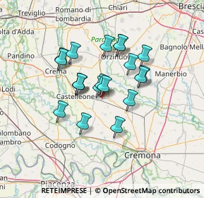 Mappa Via Bruciate, 26015 Soresina CR, Italia (10.5875)