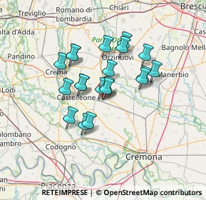 Mappa Via Bruciate, 26015 Soresina CR, Italia (10.567)