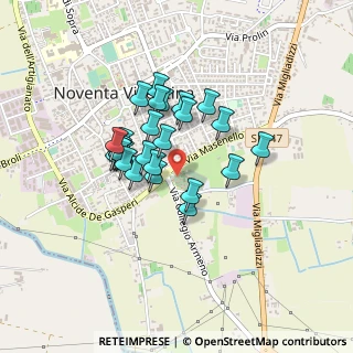 Mappa Via Collegio Armeno, 36025 Noventa Vicentina VI, Italia (0.33462)