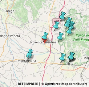 Mappa Via Collegio Armeno, 36025 Noventa Vicentina VI, Italia (8.54294)