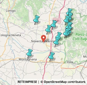 Mappa Via Anticorte, 36025 Noventa Vicentina VI, Italia (8.00938)