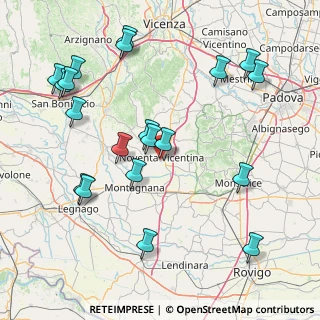 Mappa Via Anticorte, 36025 Noventa Vicentina VI, Italia (18.6305)