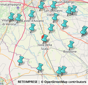 Mappa Unnamed Road, 37063 Isola della scala VR, Italia (10.512)