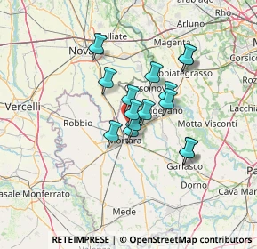 Mappa Via Delle Ginestre, 27020 Parona PV, Italia (9.75067)