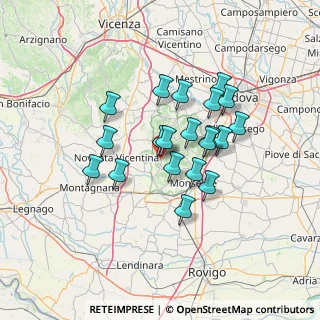 Mappa Via Cinto, 35030 Cinto Euganeo PD, Italia (11.0915)