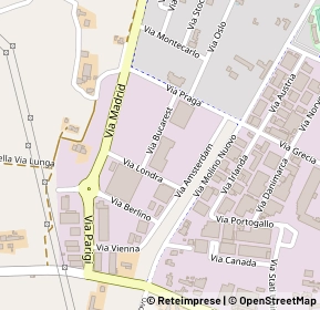 Mappa Via Bucarest, 46042 Castel Goffredo MN, Italia (0.23333)
