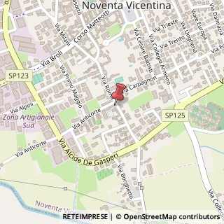 Mappa Via Roma, 96, 36025 Noventa Vicentina, Vicenza (Veneto)