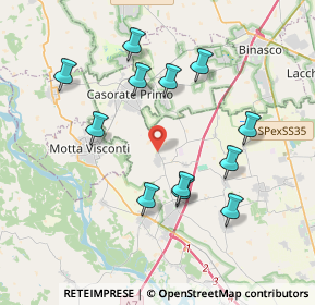 Mappa Via Vecchia Conserva, 27020 Trovo PV, Italia (3.75417)