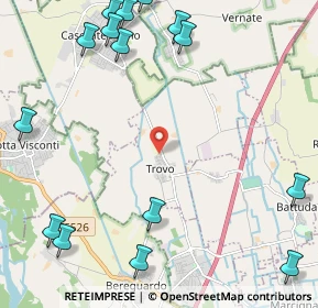 Mappa Via Vecchia Conserva, 27020 Trovo PV, Italia (3.132)