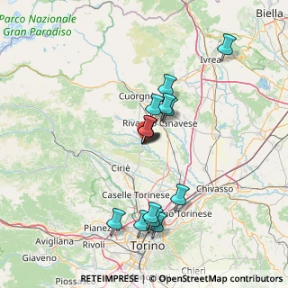 Mappa Via Giacosa, 10070 Torino TO, Italia (12.51067)