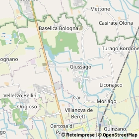 Mappa Giussago