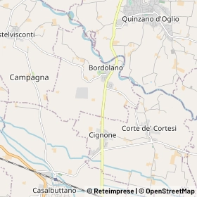 Mappa Bordolano