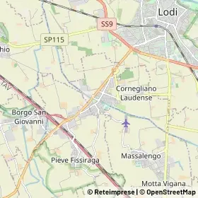 Mappa Cornegliano Laudense