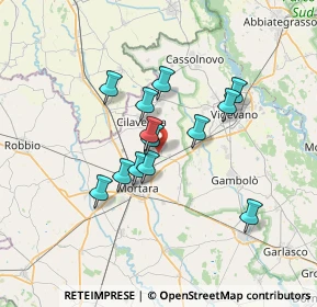 Mappa Viale Lombardia, 27020 Parona PV, Italia (5.35231)