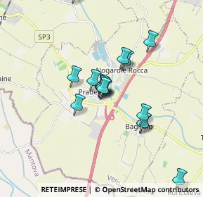 Mappa Via Castelletto, 37060 Pradelle VR, Italia (2.0865)