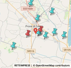 Mappa Via S.G Bosco, 35028 Piove di Sacco PD, Italia (3.34818)