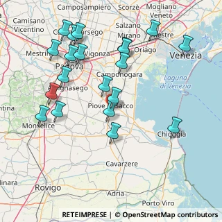 Mappa Via S.G Bosco, 35028 Piove di Sacco PD, Italia (17.37)