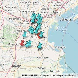 Mappa Via S.G Bosco, 35028 Piove di Sacco PD, Italia (11.5505)