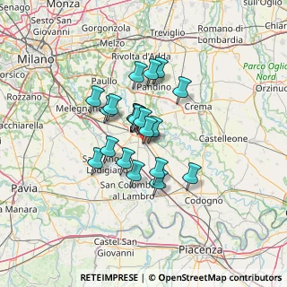 Mappa Via Privata Giuseppe Verdi, 26817 San Martino in Strada LO, Italia (9.41)