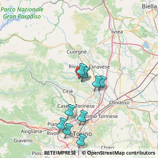 Mappa Via Borello, 10070 Front TO, Italia (17.12273)