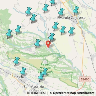 Mappa Via Luigi Borello, 10070 Front TO, Italia (5.2935)