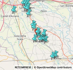 Mappa Viale del Lavoro, 37051 Bovolone VR, Italia (8.1015)