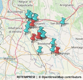 Mappa Viale del Lavoro, 37051 Bovolone VR, Italia (10.457)