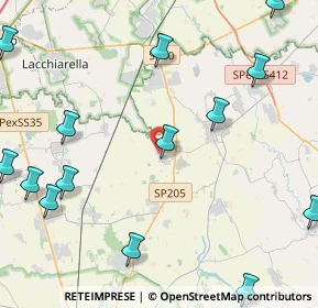 Mappa Via Trieste, 27010 Bornasco PV, Italia (6.796)