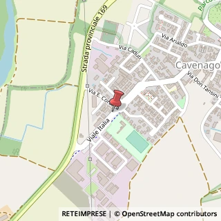 Mappa Via Antonio Micetti, 4, 26824 Cavenago d'Adda, Lodi (Lombardia)