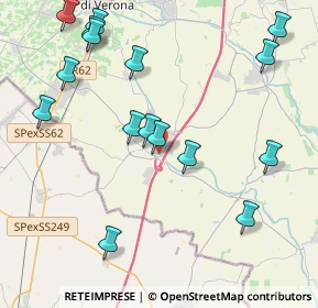 Mappa Via dell'Artigianato, 37060 Nogarole Rocca VR, Italia (4.78625)