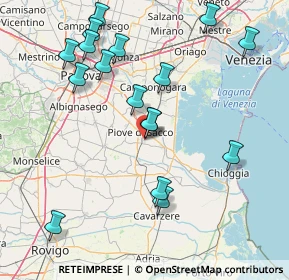 Mappa Via C. Tolomeo, 35028 Piove di Sacco PD, Italia (17.31706)