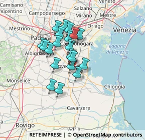 Mappa Via C. Tolomeo, 35028 Piove di Sacco PD, Italia (10.331)