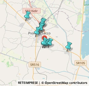 Mappa Via C. Tolomeo, 35028 Piove di Sacco PD, Italia (2.21091)