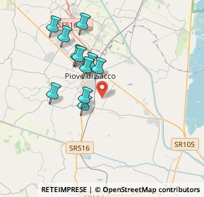 Mappa Via C. Tolomeo, 35028 Piove di Sacco PD, Italia (3.27364)