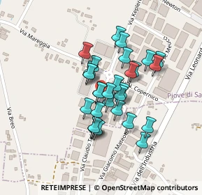 Mappa Via C. Tolomeo, 35028 Piove di Sacco PD, Italia (0.15333)