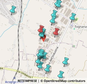 Mappa Via C. Tolomeo, 35028 Piove di Sacco PD, Italia (0.51)