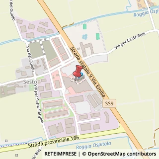 Mappa Via Emilia Km292 Centro Comm 