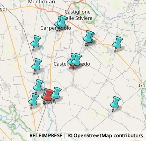 Mappa Via Svizzera, 46042 Castel Goffredo MN, Italia (7.914)