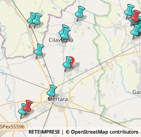 Mappa Via della Scocchellina, 27020 Parona PV, Italia (6.4925)