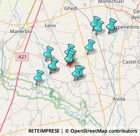 Mappa Cascina Livia, 25023 Gottolengo BS, Italia (5.65214)