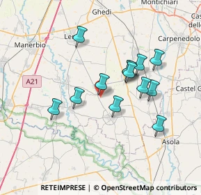 Mappa Cascina Livia, 25023 Gottolengo BS, Italia (6.04154)