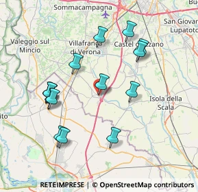 Mappa Via delle Compagnie, 37060 Nogarole Rocca VR, Italia (7.602)