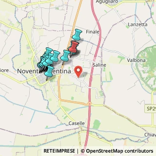 Mappa Via Are, 36025 Noventa Vicentina VI, Italia (1.7645)