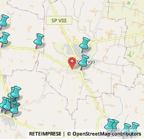 Mappa Via Pavone, 25023 Gottolengo BS, Italia (3.60333)