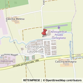 Mappa Via Milano, 161, 26854 Cornegliano Laudense, Lodi (Lombardia)