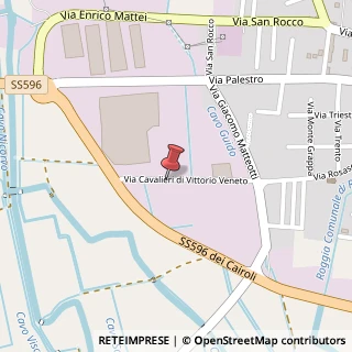 Mappa Via Cavalieri di Vittorio Veneto,  7, 27038 Robbio, Pavia (Lombardia)