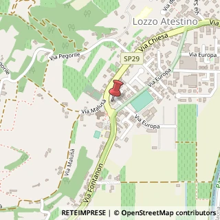 Mappa Via Europa, 102, 35034 Lozzo Atestino, Padova (Veneto)