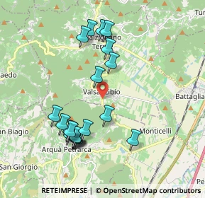 Mappa Via G. Puccini, 35030 Galzignano Terme PD, Italia (1.94)