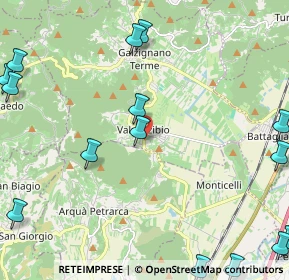 Mappa Via G. Puccini, 35030 Galzignano Terme PD, Italia (3.31688)