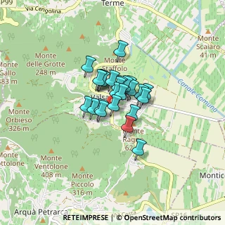 Mappa Via G. Puccini, 35030 Galzignano Terme PD, Italia (0.456)